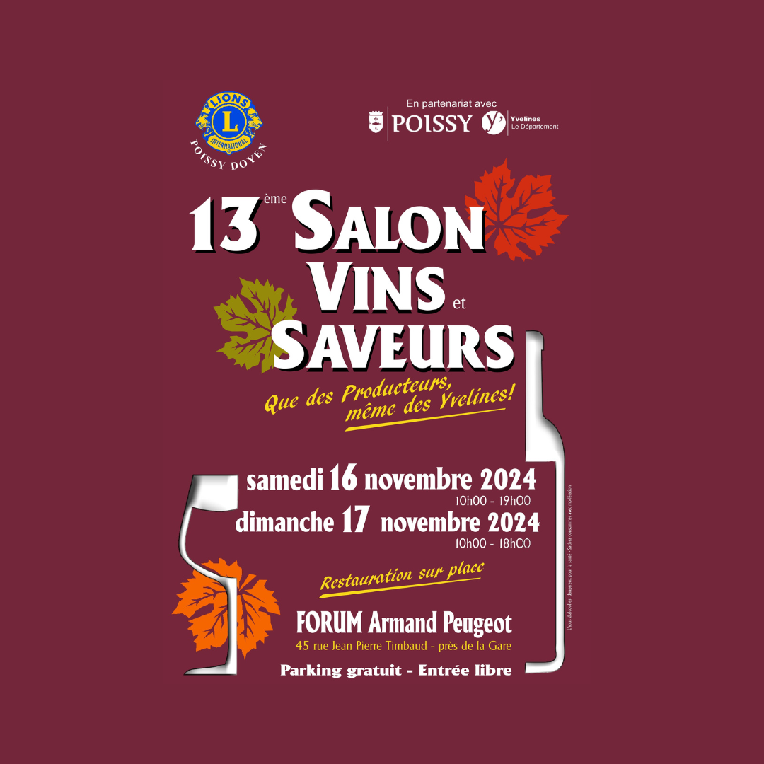 13 salon rdv poissy